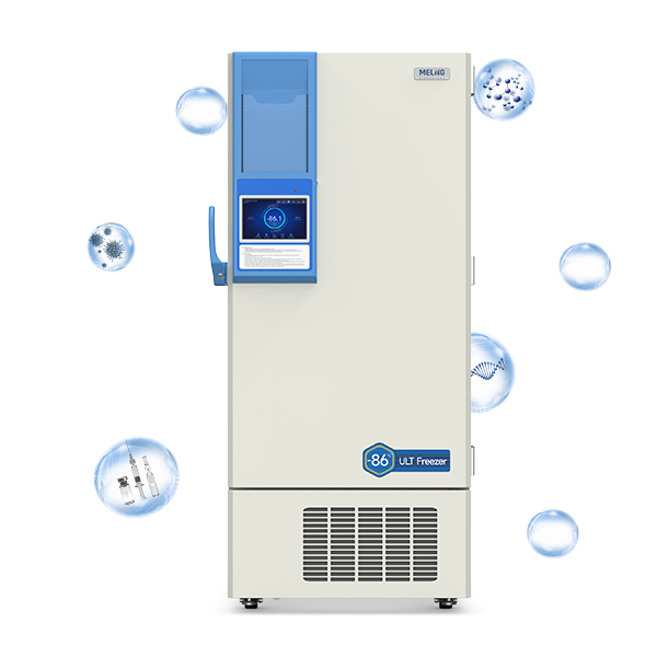 -86°C Système de refroidissement en cascade Congélateur ultra bas pour laboratoire et médical DW-HL528S
    
