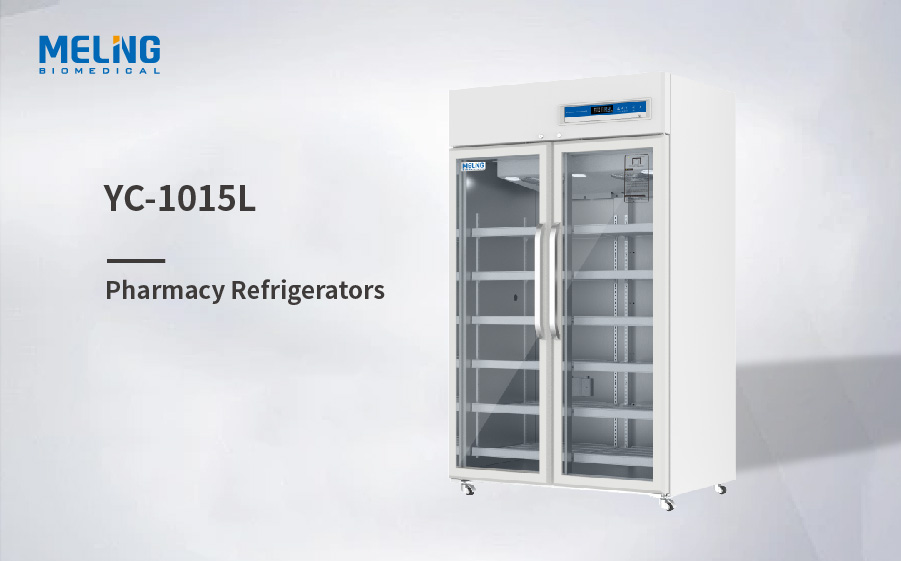 2 ~ 8 ℃ Réfrigérateur de pharmacie à grand volume YC-1015L
