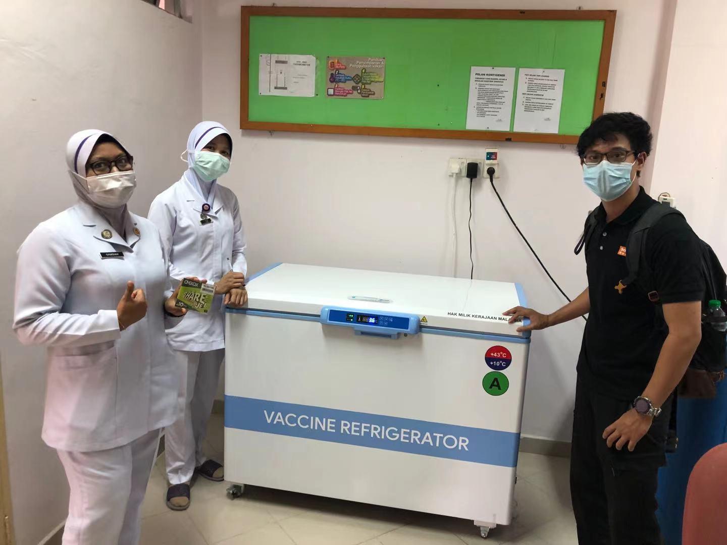 Le réfrigérateur Meling Ice Lined aide à la vaccination en Malaisie
