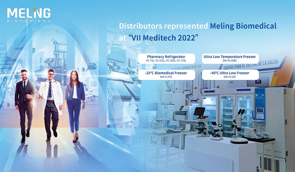 Les distributeurs ont représenté Meling Biomedical au « VII Meditech 2022 »
